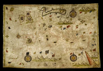 地中海の地図
